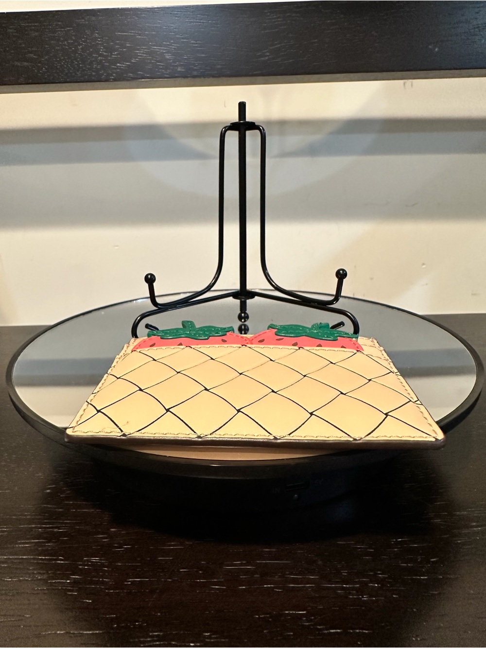 Kate Spade Picnic Perfect Strawberry Card Holder - Picture 9 of 10